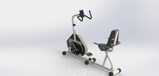 Recumbent bike卧式健身自行车缩略图