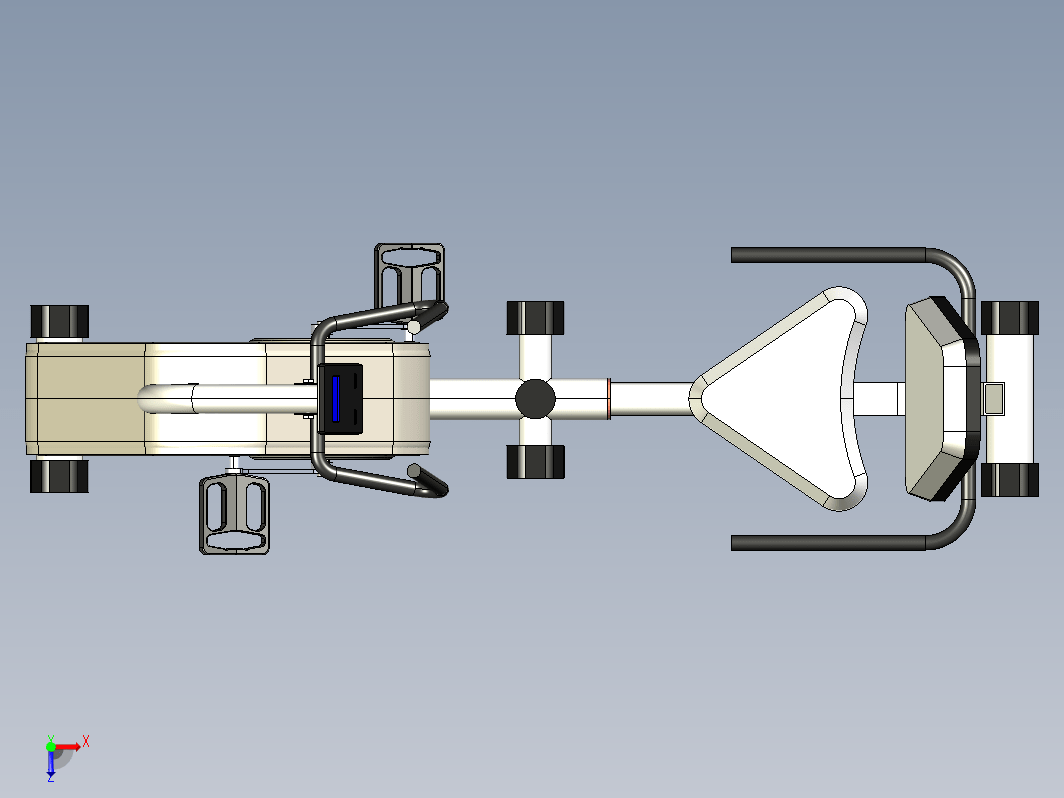 Recumbent bike卧式健身自行车