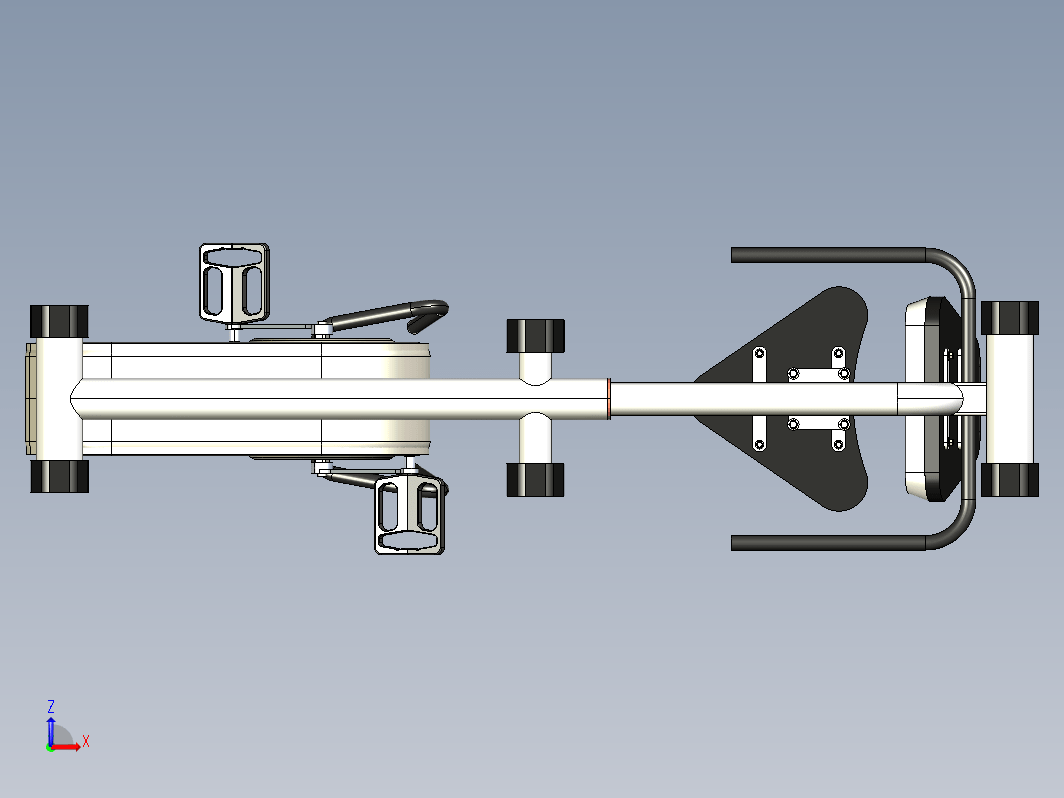 Recumbent bike卧式健身自行车