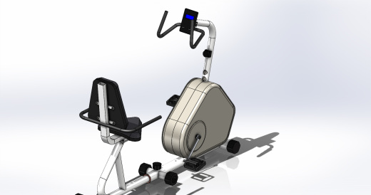 Recumbent bike卧式健身自行车缩略图