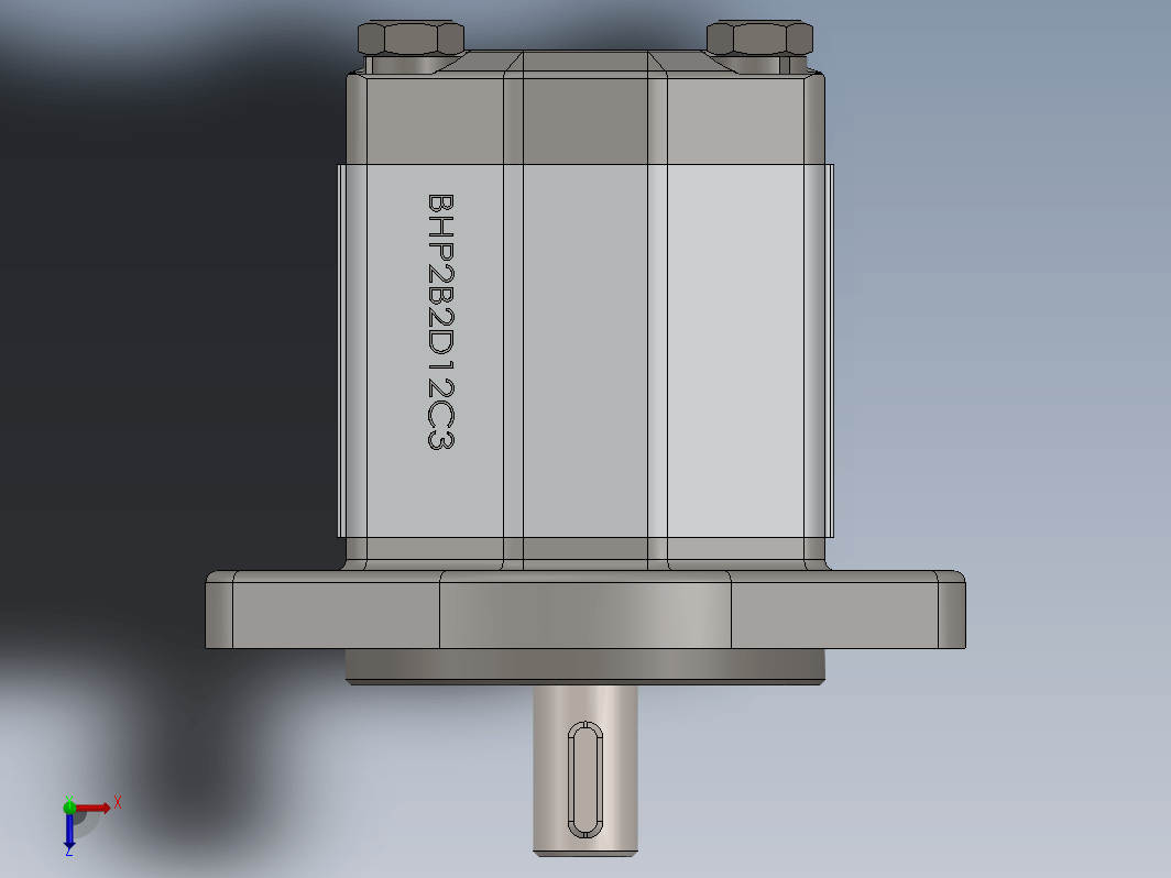 单齿轮泵