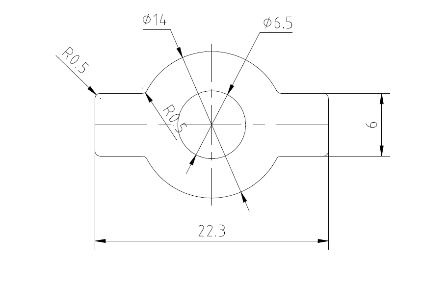 D 垫圈产品冲裁模设计【冲压模具设计】+CAD+说明书