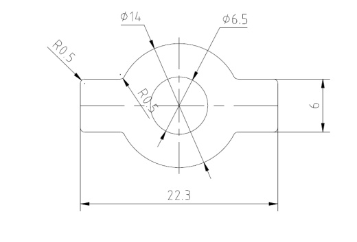 D 垫圈产品冲裁模设计【冲压模具设计】+CAD+说明书