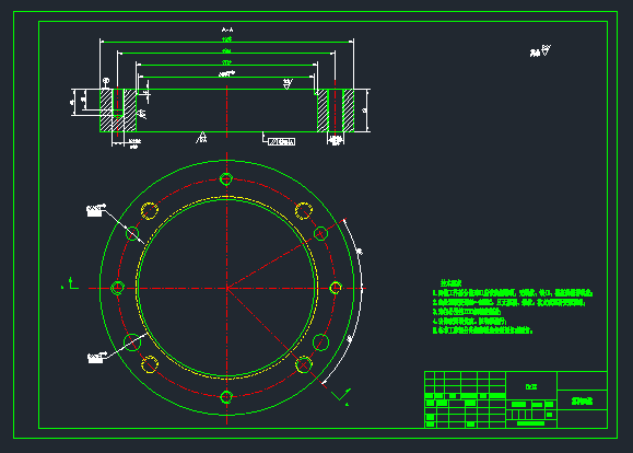 带勾端盖落料拉深冲孔复合模设计 CAD+设计说明书