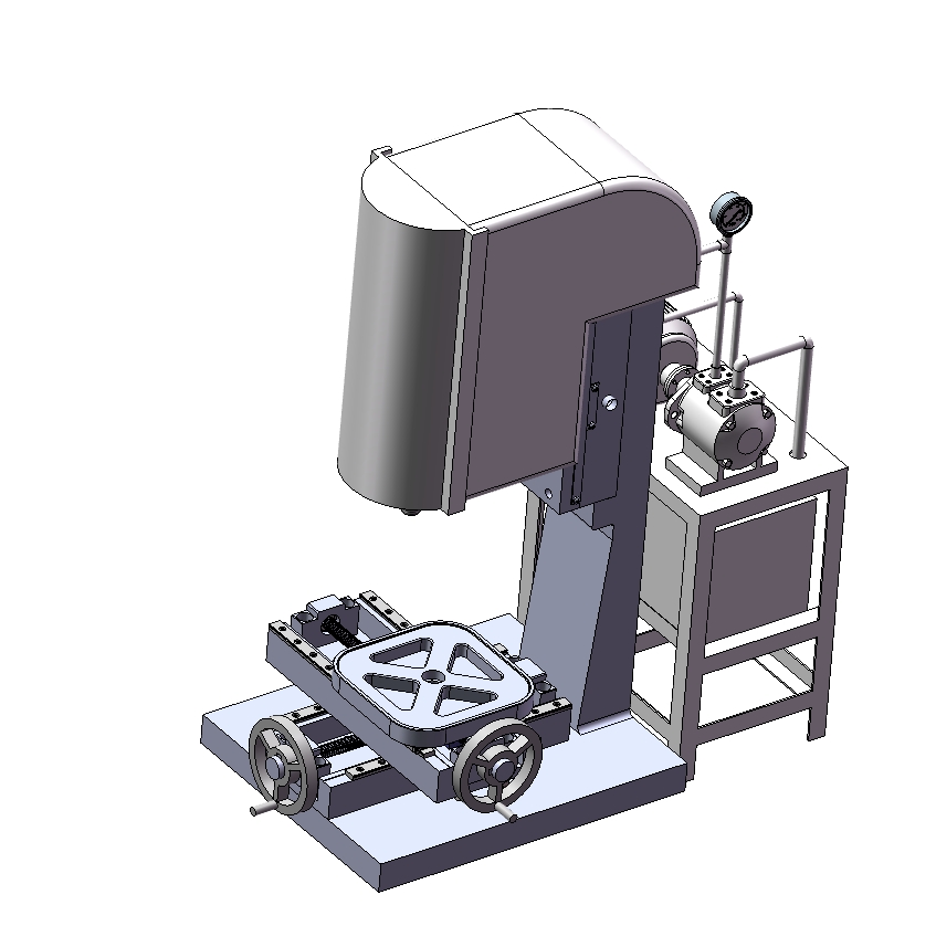 简易插床及液压系统的设计三维SW2012带参+CAD+说明书