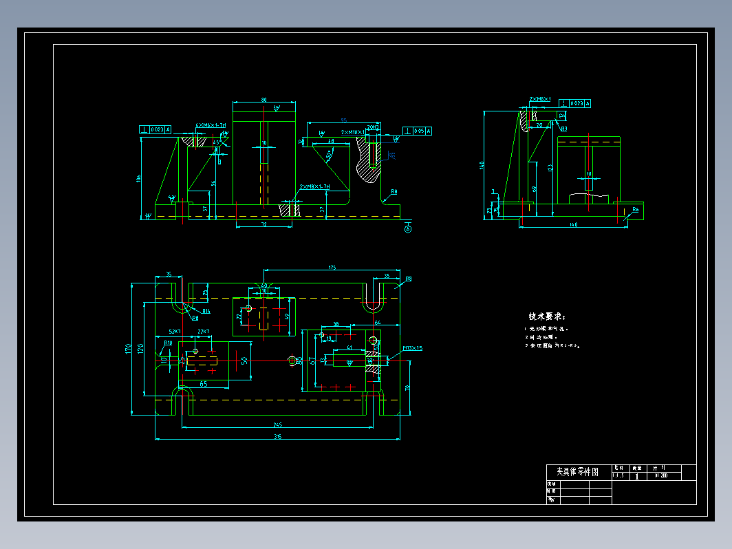 CA6140车床法兰盘831004加工工艺及钻φ6孔夹具设计三维SW2016带参+CAD+说明书