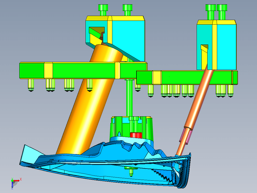 汽车模具设计-Z100-YZY