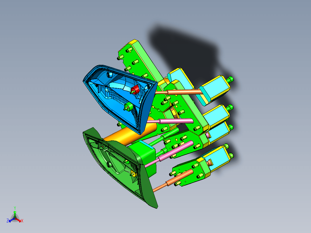 汽车模具设计-Z100-YZY