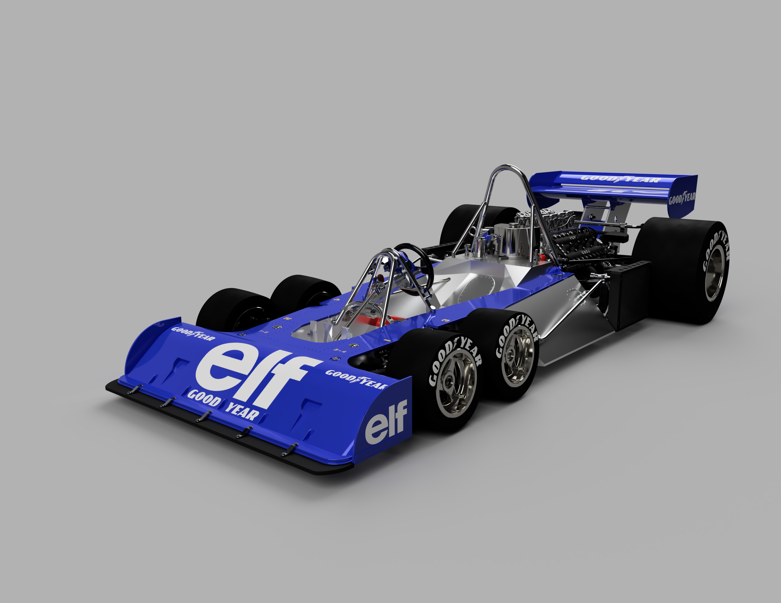 Tyrrell P34 F1六轮赛车