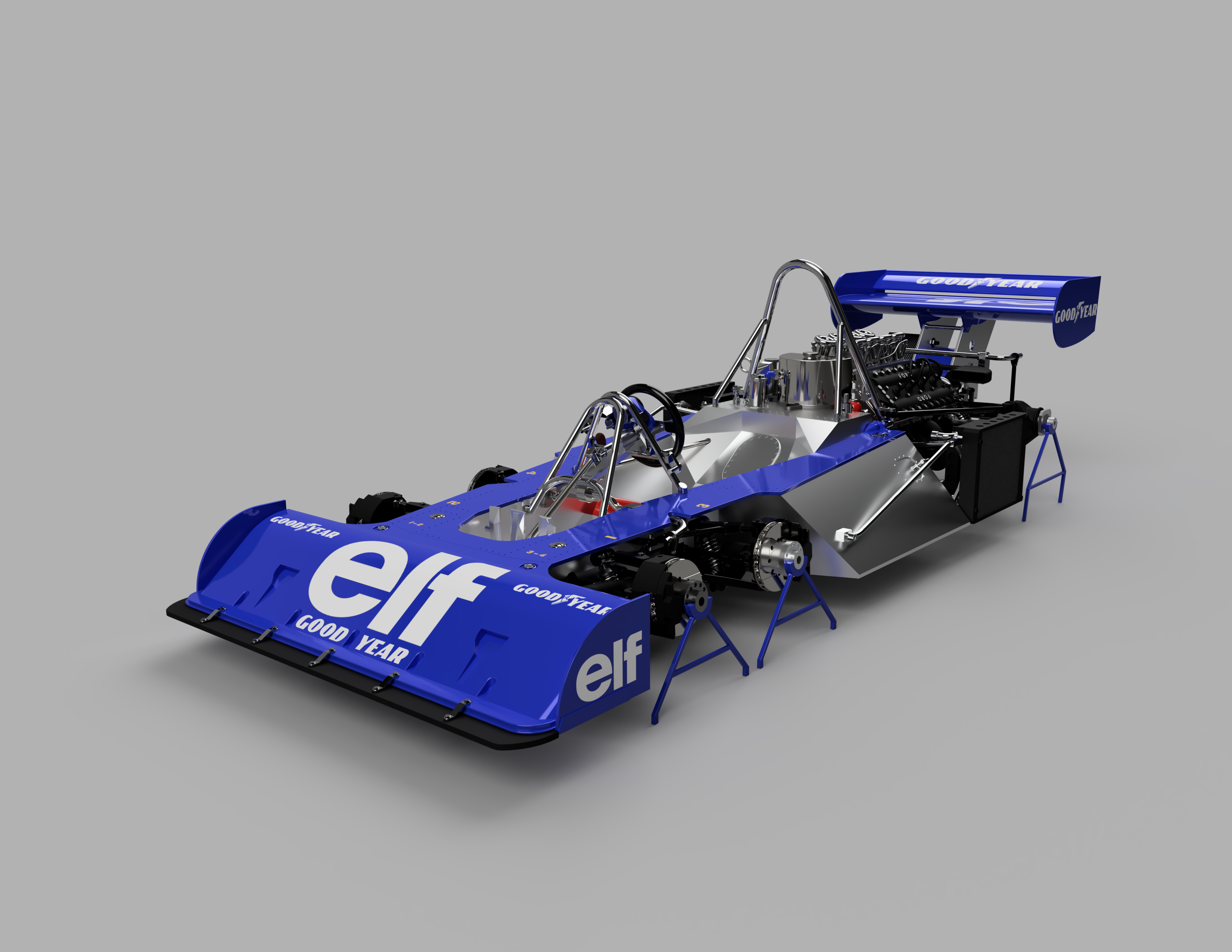 Tyrrell P34 F1六轮赛车