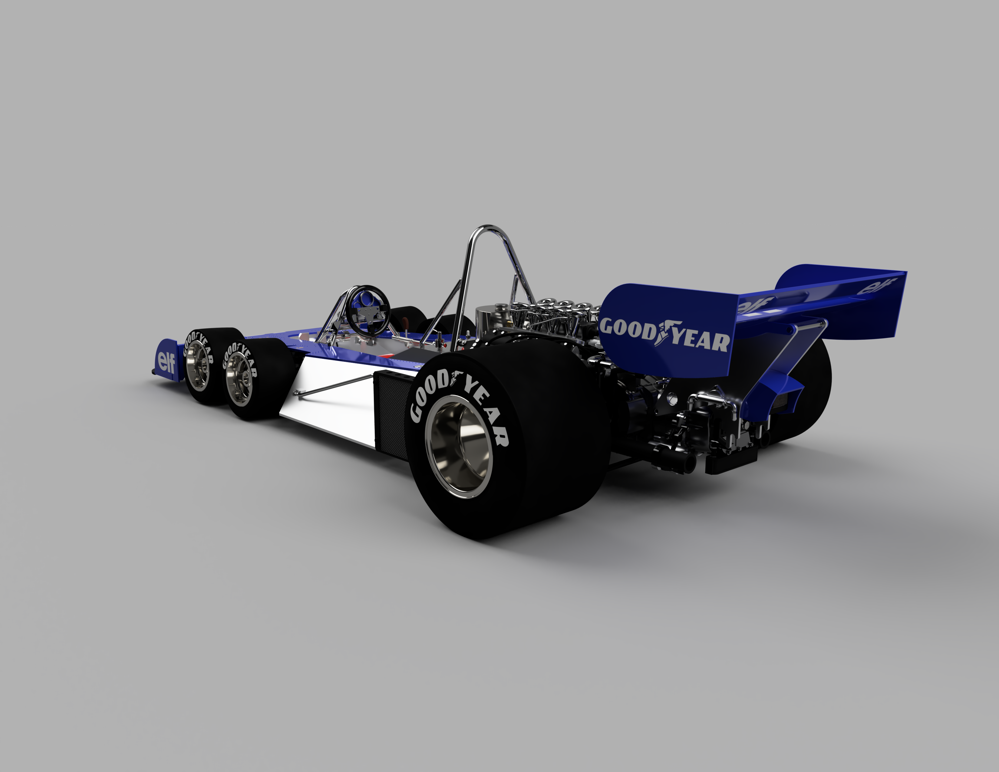 Tyrrell P34 F1六轮赛车