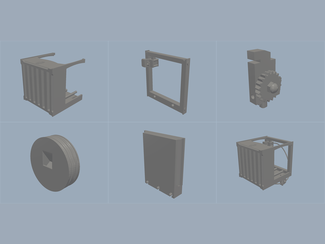 微型Ultimaker打印机