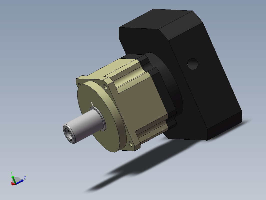 AB115-L1(3KW)外形图(35-114.3-79-200-M12)减速机AB系列 AB115