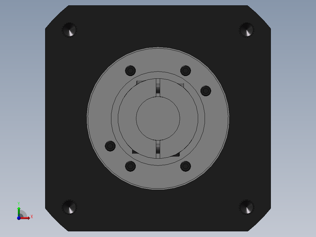 AB115-L1(3KW)外形图(35-114.3-79-200-M12)减速机AB系列 AB115