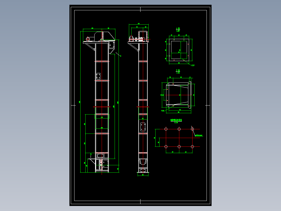 HL250斗式提升机