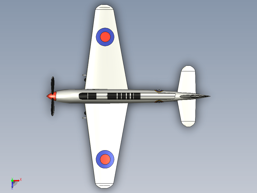 舰载侦察机 Fairey Fulmar Mk II