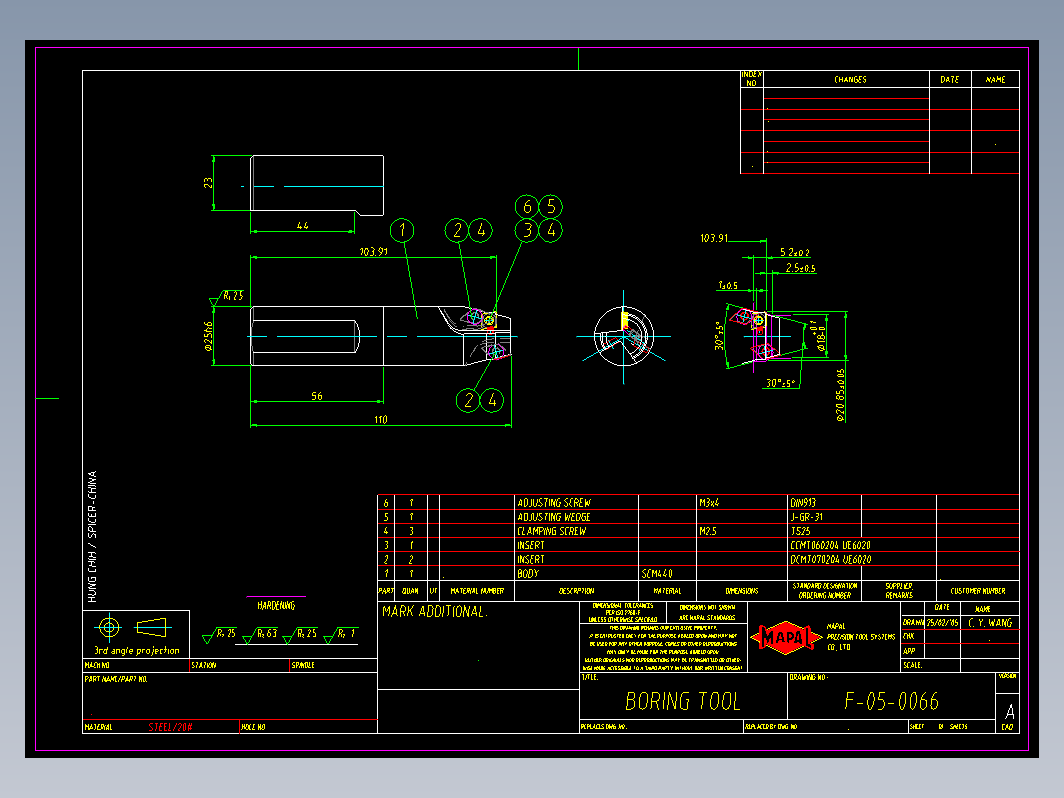 DEII三刃成型钻