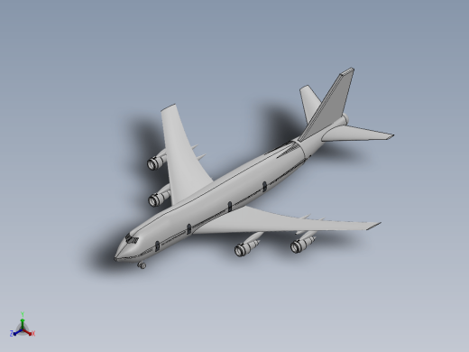 B-777宽体客机缩略图