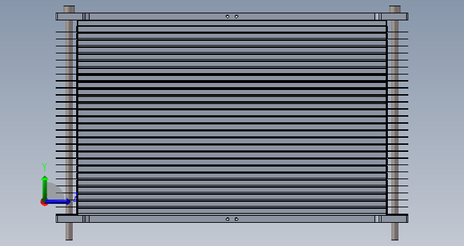 电池箱体设计模型