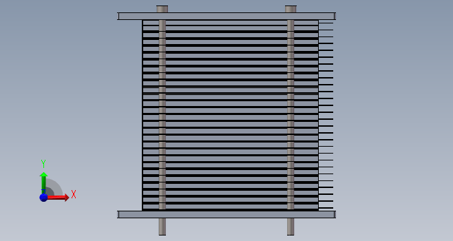 电池箱体设计模型