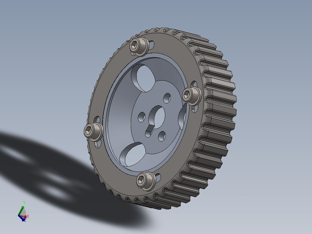 日产 e15 发动机的分体式凸轮轴皮带轮--sw