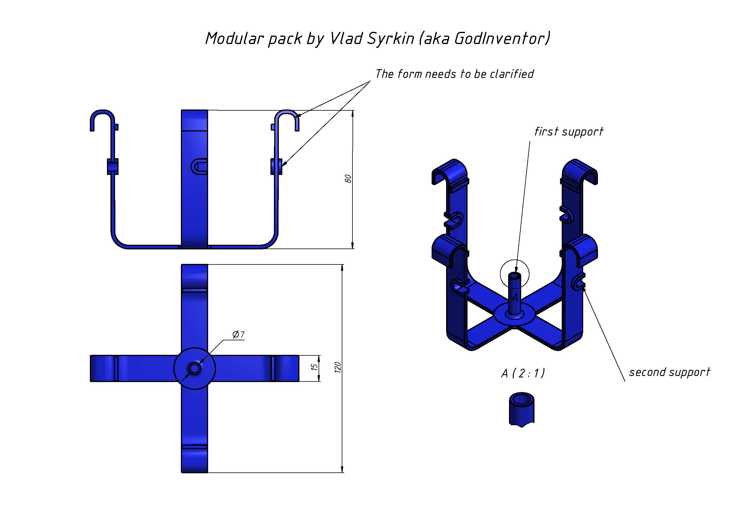 modular pack模块化包装结构