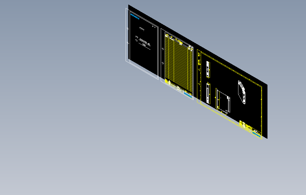 高性能多机传动驱动器_B00(MD810-20M4T22G010+整机外形图)