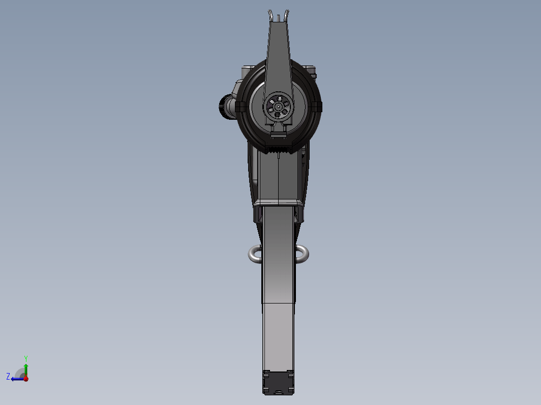 SolidWorks设计的AR15步枪3D模型