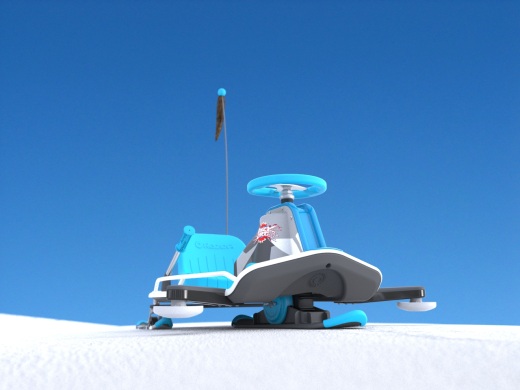 疯狂的雪地儿童漂移车缩略图