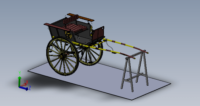 F0161-白教堂推车