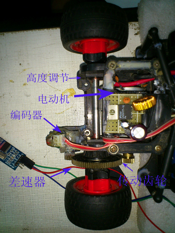 JX0067 基于激光传感器的智能车系统设计（单驱动寻白线）