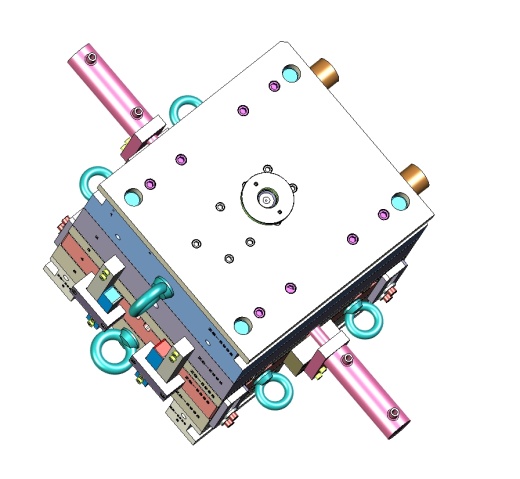 头盔模具3D设计 缩略图