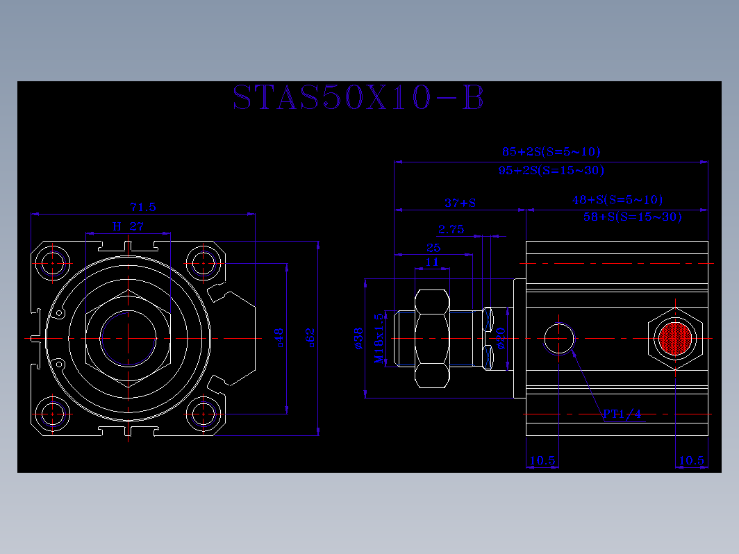 SDA气缸 83-STA-50-SW