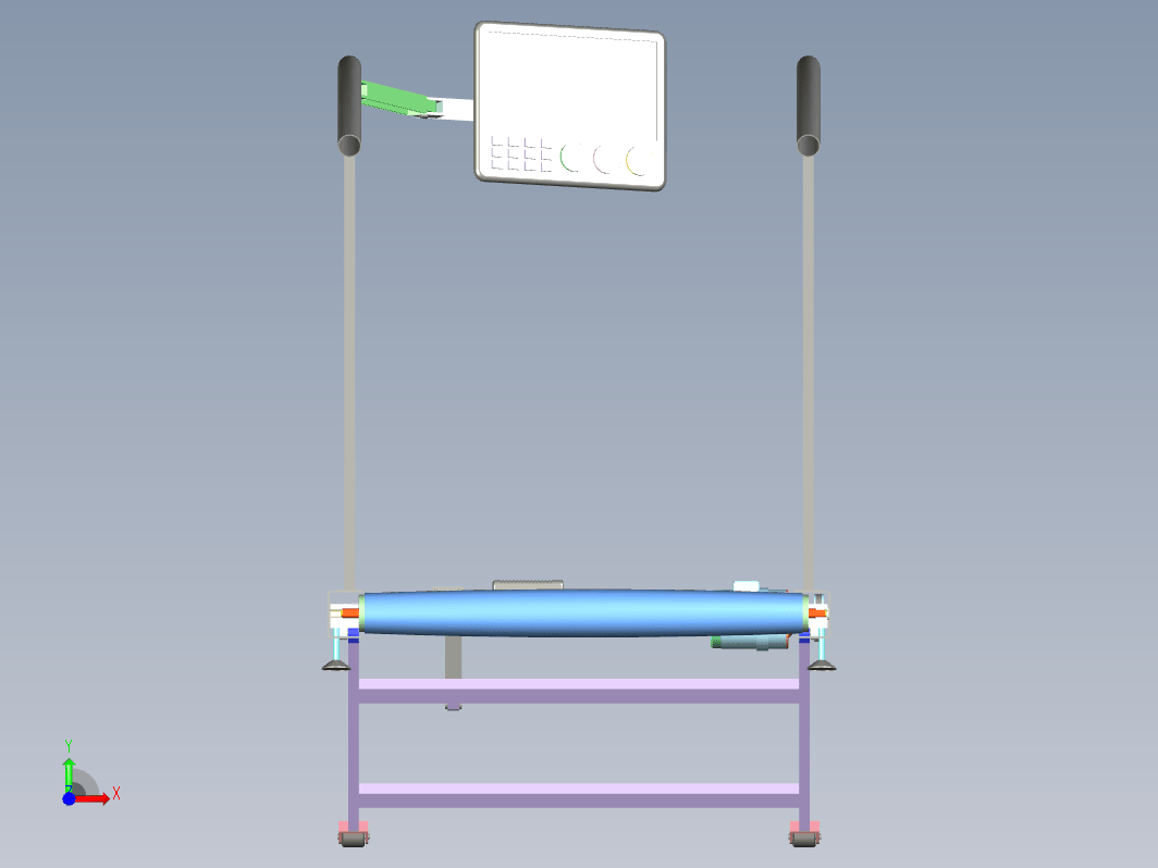 F0551-健身器模型图