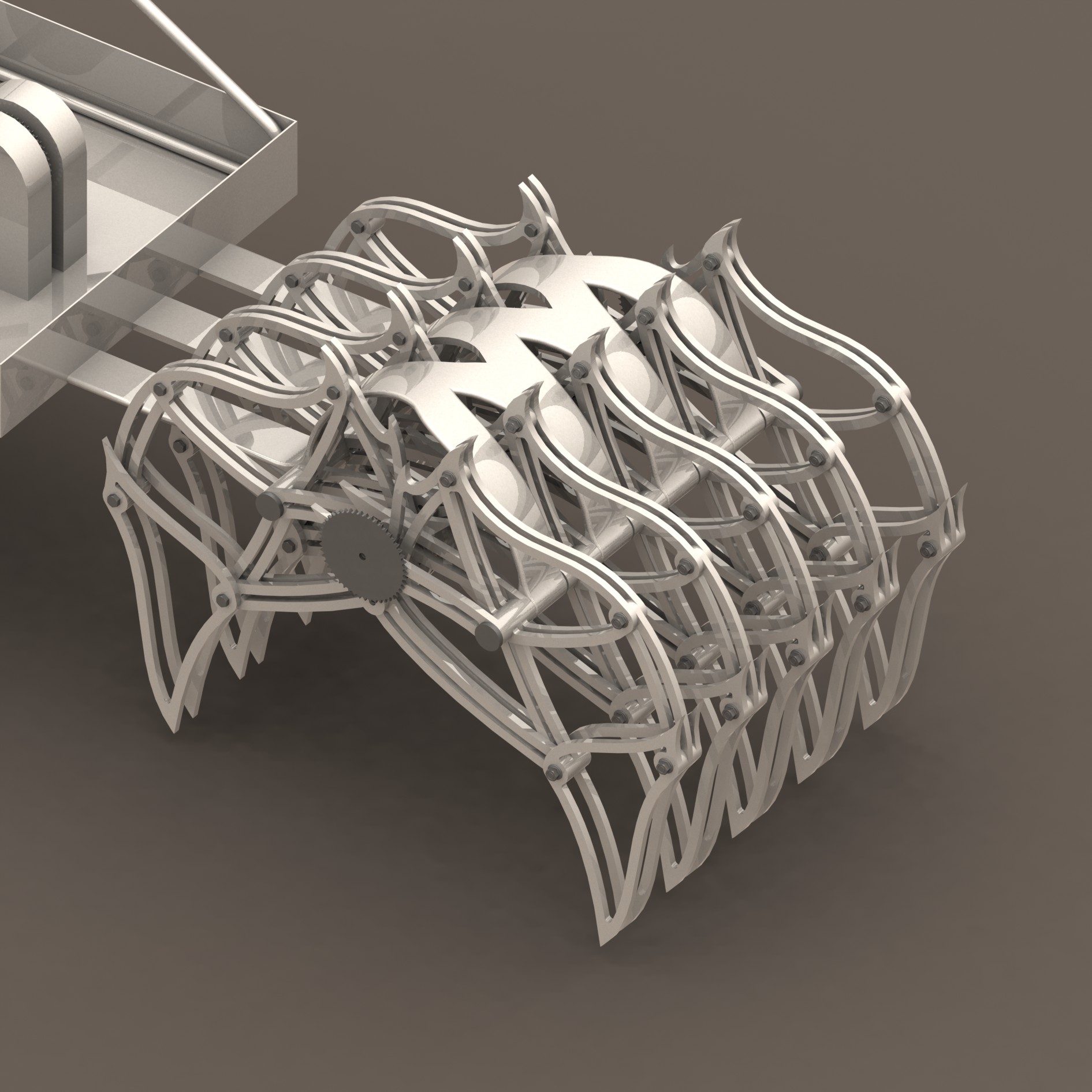 脚踏骑行式Strandbeests仿生兽车