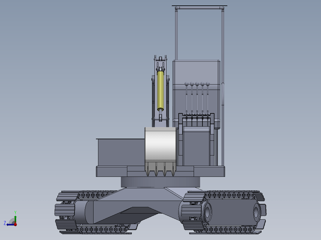 MINI EXCAVATOR简易结构