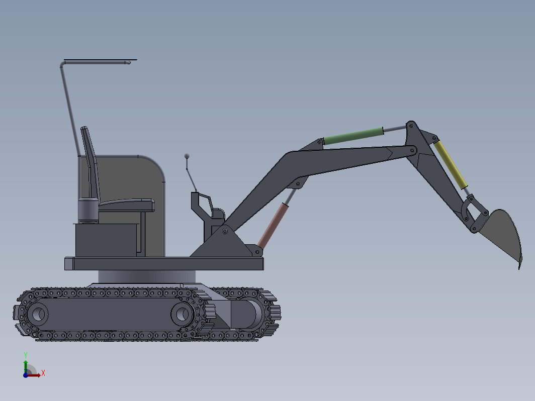 MINI EXCAVATOR简易结构