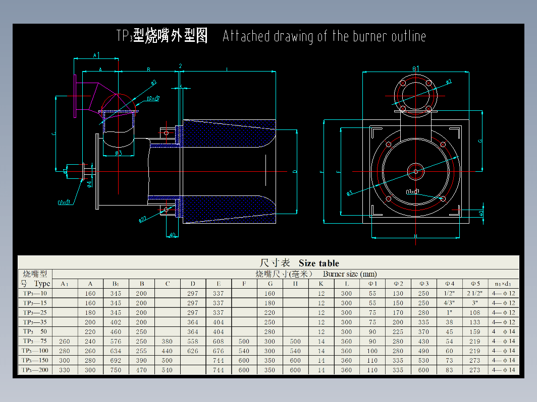 TP3烧嘴