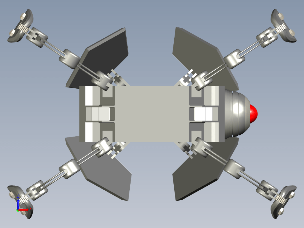 仿生机械动物 spider-robot-4 STP