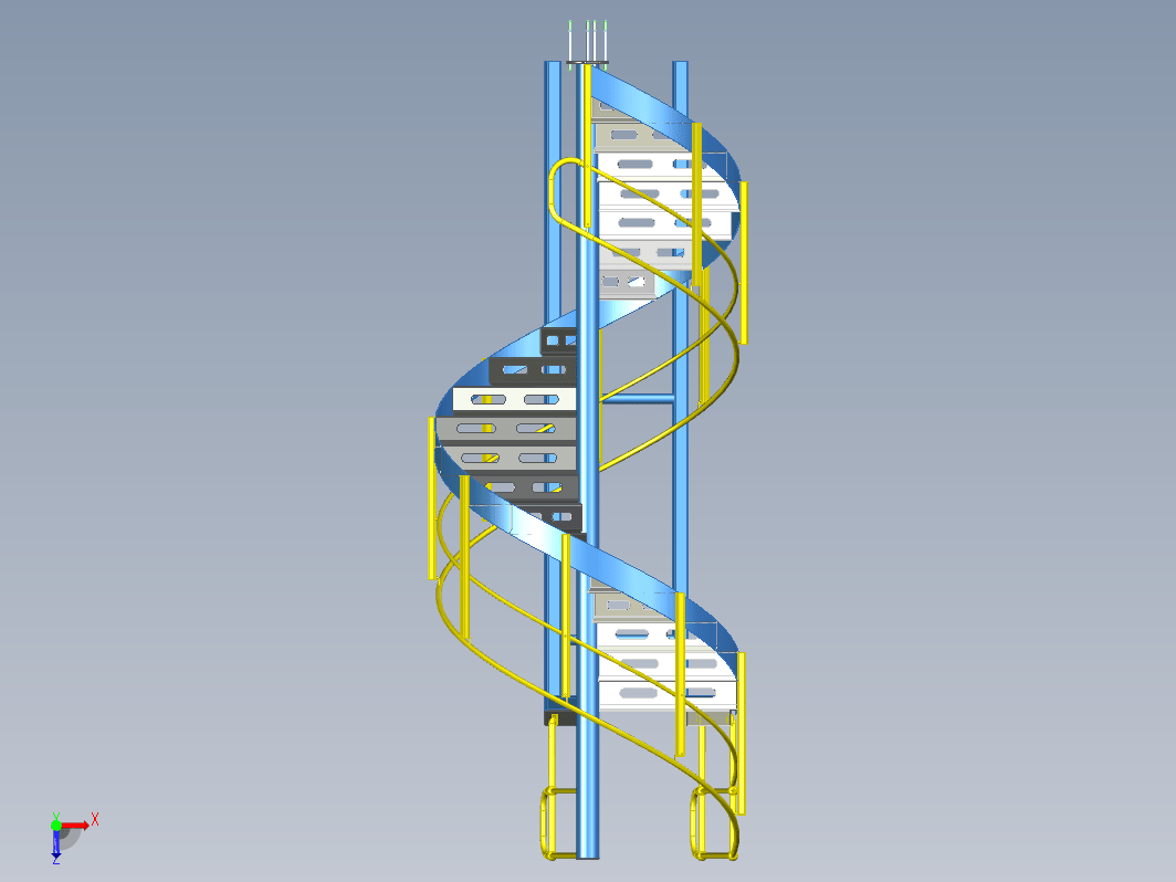 Spiral Stairs螺旋楼梯结构