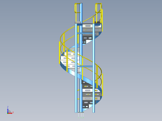 Spiral Stairs螺旋楼梯结构缩略图