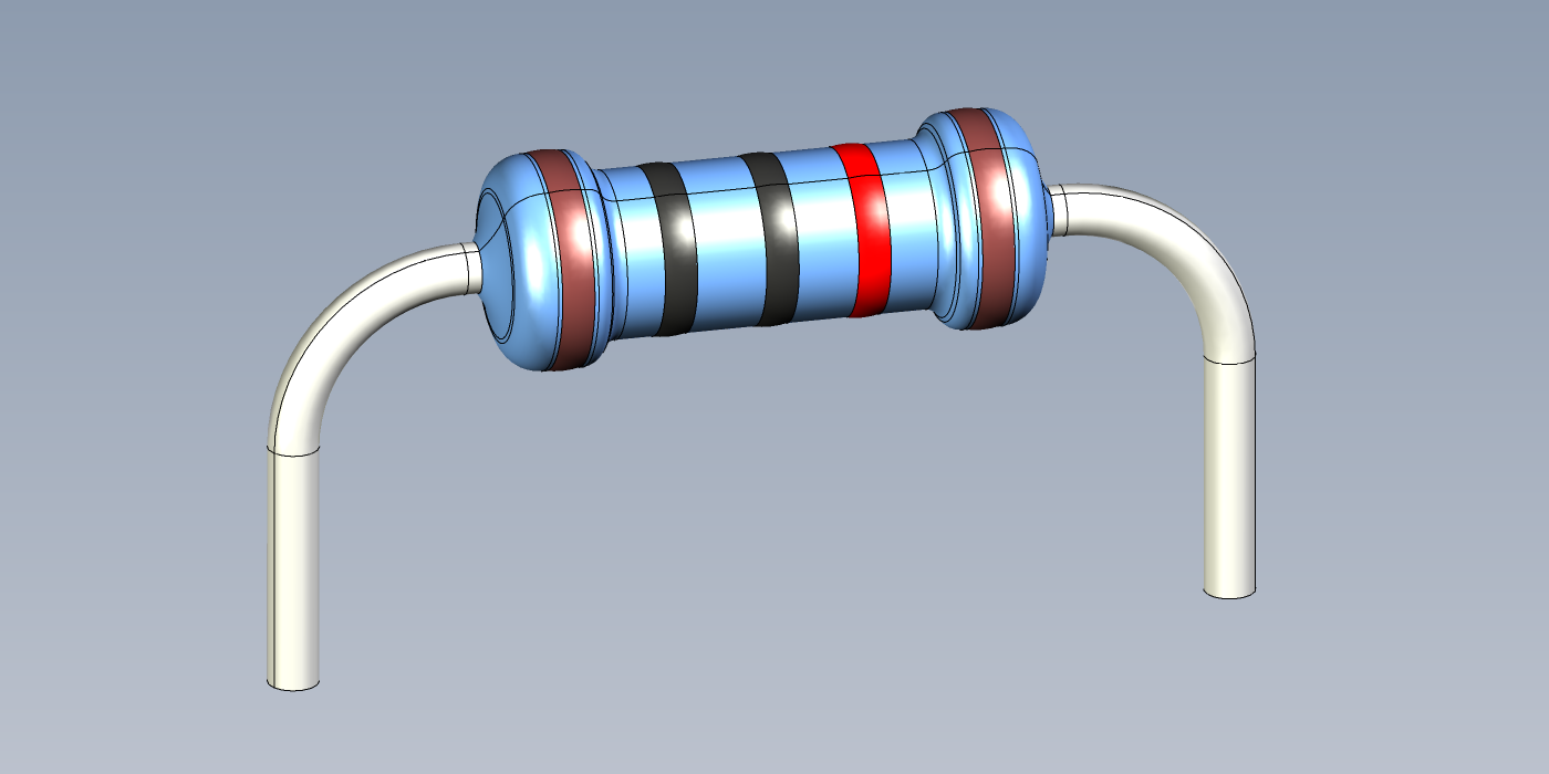 电阻器10K欧姆tol 1pct 0.25W