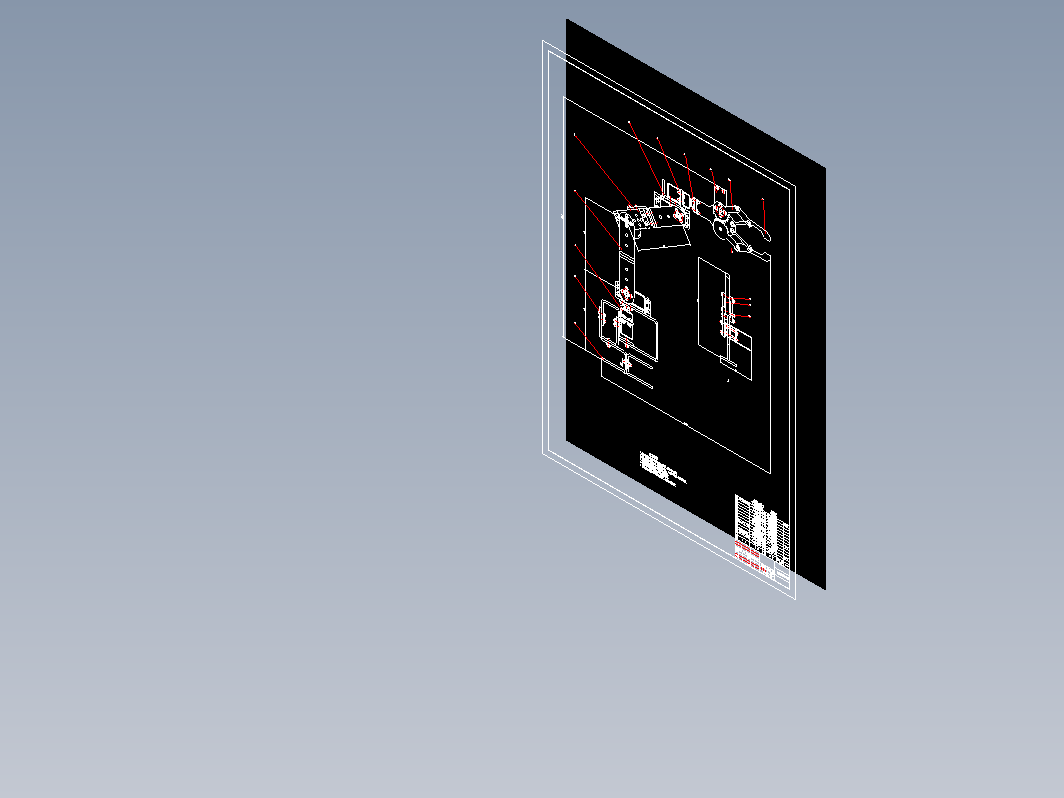 六自由度搬运机械手的设计+CAD+说明书