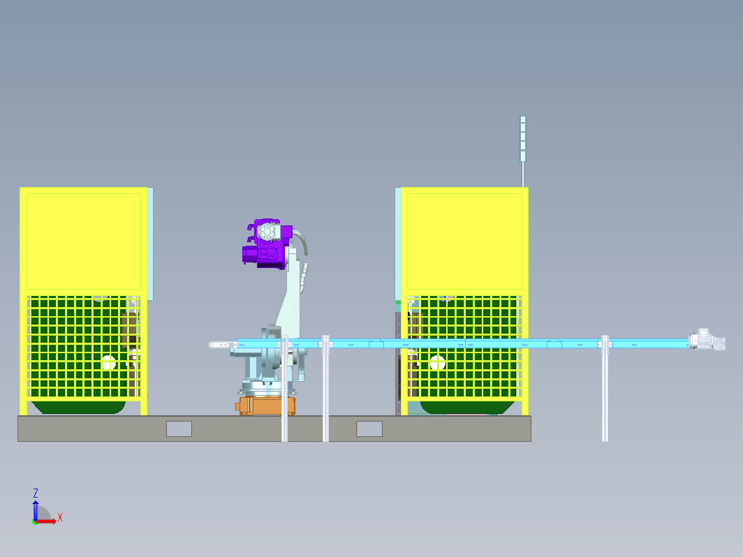 机器人自动化折弯工作站设计