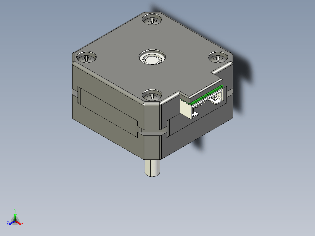 NEMA 17 步进电机，带 JST 连接器