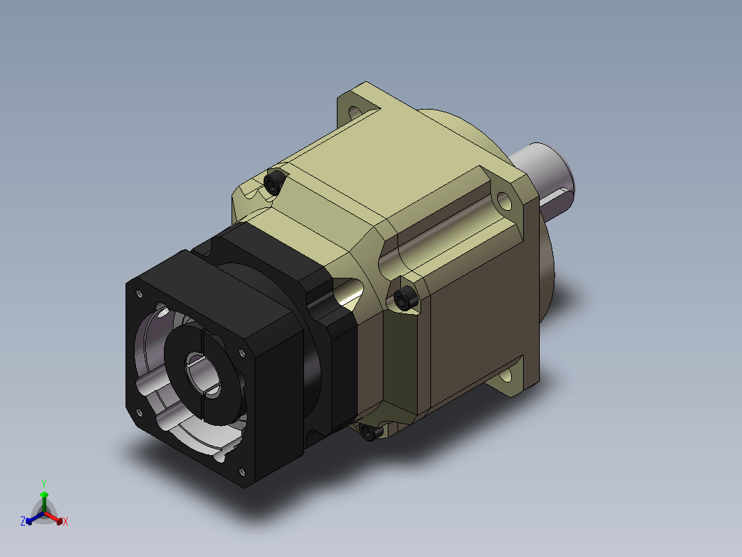 AB115-L2(750W)外形图(19-47-70-90-M5)减速机AB系列 AB115