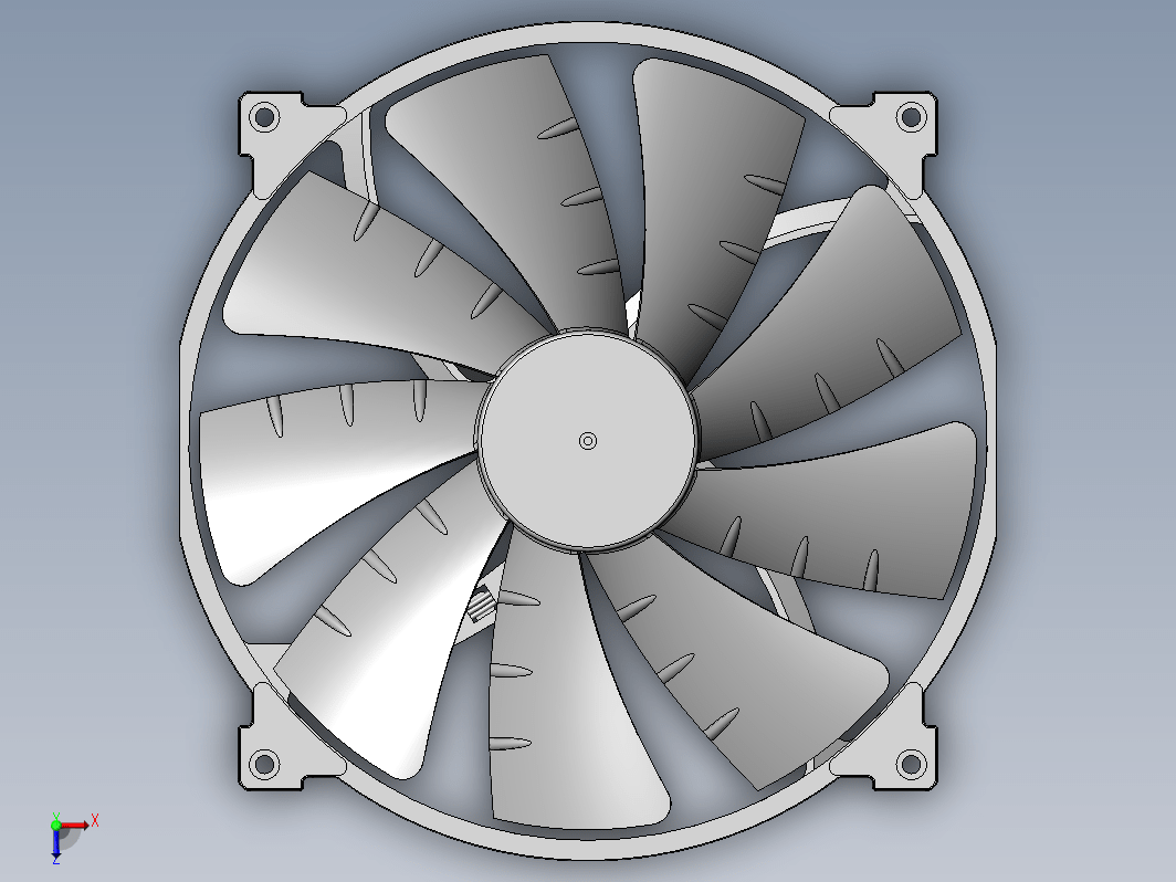 Phanteks PH F200sp 200mm小风扇