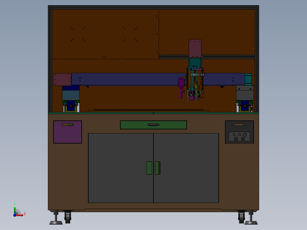 ZDH-DIANJ-003 全自动三轴点胶机