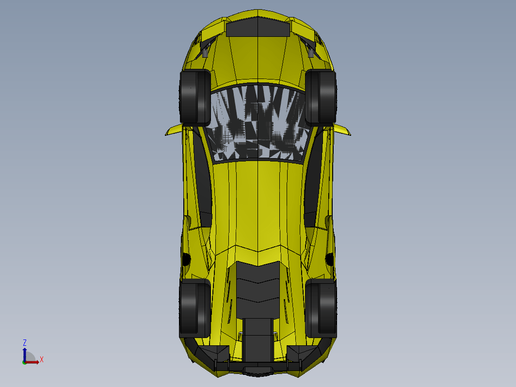 lamborghini-aventador跑车车壳