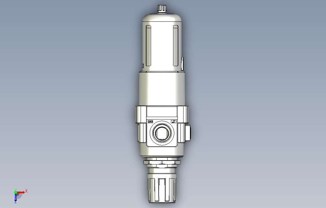 气立可CHELIC调压过滤器3D模型STP格式